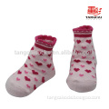 BSP-191 2014 custom new style picot design lovely baby girls socks